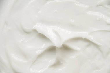 Kozmetik. Krem beyaz arkaplan dokusu.