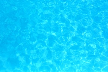 Yüzme havuzunda mavi renkli su dalgalı su detay backgroun