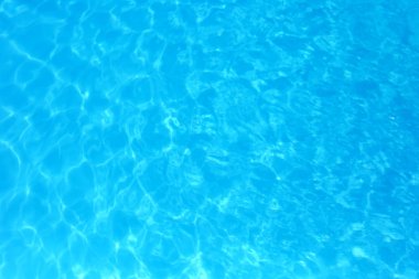 Yüzme havuzunda mavi renkli su dalgalı su detay backgroun