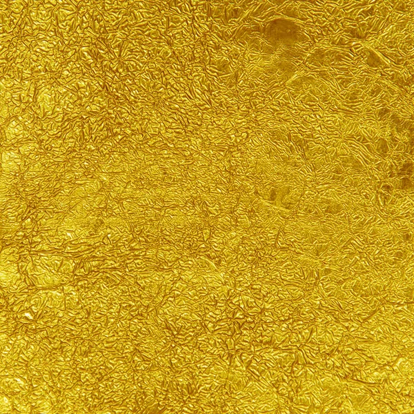 Фон текстури золотої фольги — стокове фото