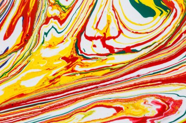 Çeşitli akan renklerin desenli arka plan, güzel, abstr