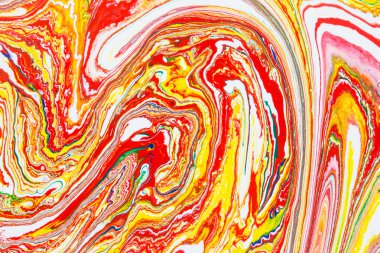 Çeşitli akan renklerin desenli arka plan, güzel, abstr