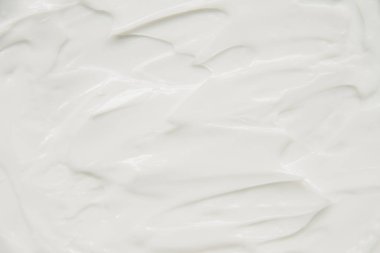 Kozmetik. Krem beyaz arkaplan dokusu.