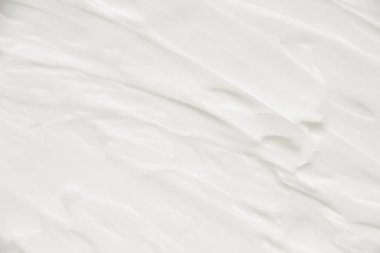 Kozmetik. Krem beyaz arkaplan dokusu.