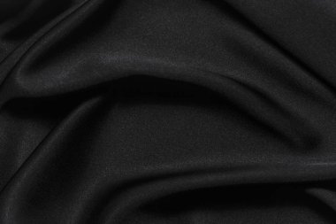 Siyah kumaş, dalga, arka plan, lüks