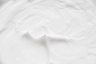 Kozmetik. Krem beyaz arkaplan dokusu.