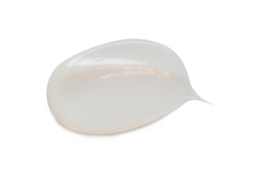 Beyaz arka planda izole kozmetik krem losyon.