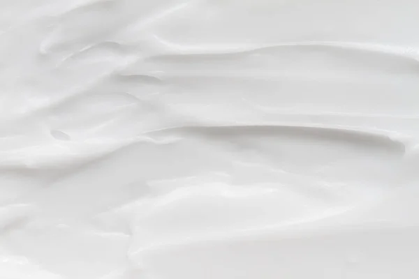 Cosméticos. Textura de fondo blanco crema. — Foto de Stock