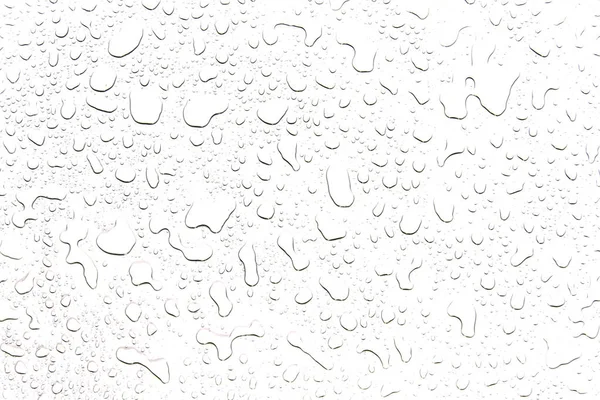 The concept of water drops on a white background — Stock Photo, Image