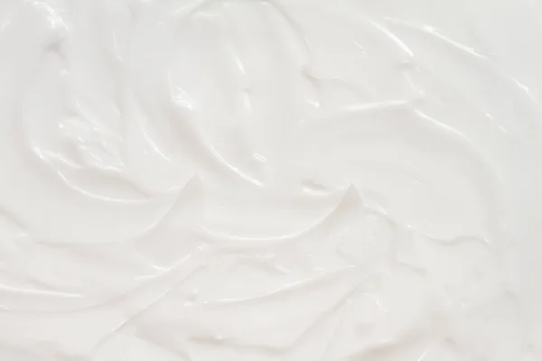 Cosméticos. Textura de fondo blanco crema. — Foto de Stock