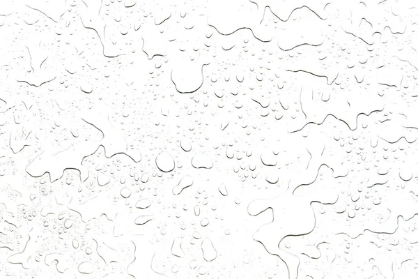 A koncepció a víz esik a fehér háttér — Stock Fotó