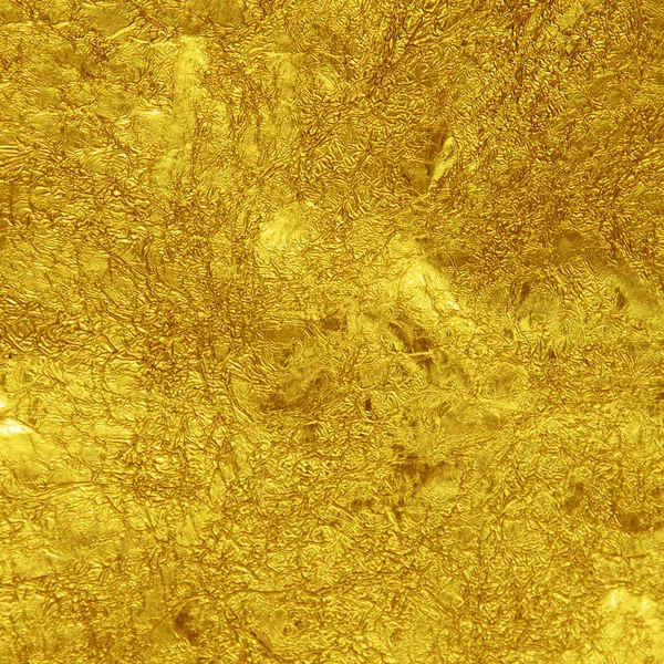 Foglia d'oro texture sfondo — Foto Stock
