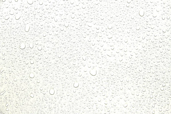 The concept of water drops on a white background — Stock Photo, Image