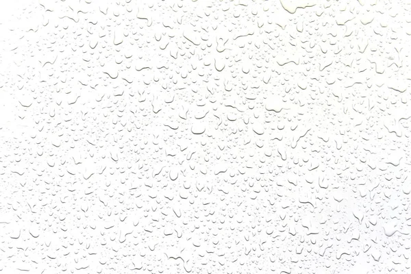 The concept of water drops on a white background — Stock Photo, Image