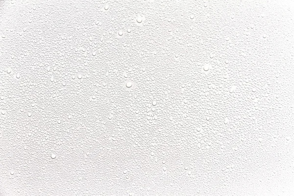 The concept of water drops on a white background — Stock Photo, Image