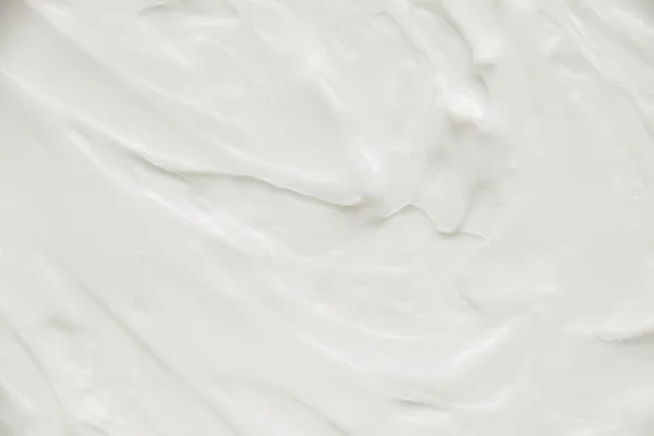 Cosméticos. Textura de fondo blanco crema. — Foto de Stock