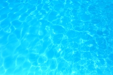 Yüzme havuzunda mavi renkli su dalgalı su detay backgroun