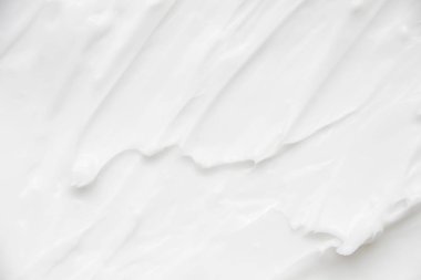 Kozmetik. Krem beyaz arkaplan dokusu.