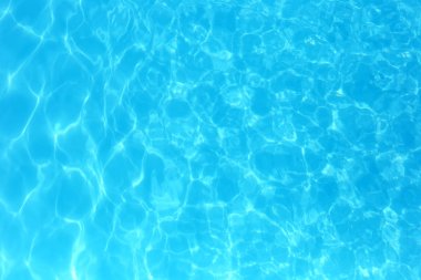 Yüzme havuzunda mavi renkli su dalgalı su detay backgroun