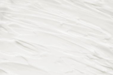 Kozmetik. Krem beyaz arkaplan dokusu.