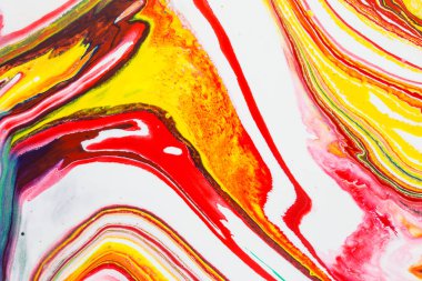 Çeşitli akan renklerin desenli arka plan, güzel, abstr