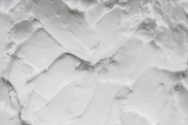 Kozmetik. Krem beyaz arkaplan dokusu.