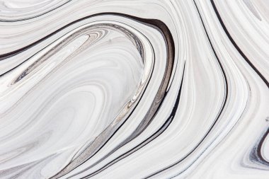 Doğal mermer desenler, beyaz ve siyah soyut arkaplanlar..