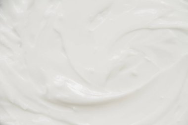 Kozmetik. Krem beyaz arkaplan dokusu.