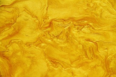 Altın akrilik arkaplan dokusu.