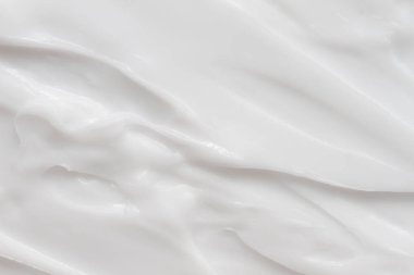 Kozmetik. Krem beyaz arkaplan dokusu.