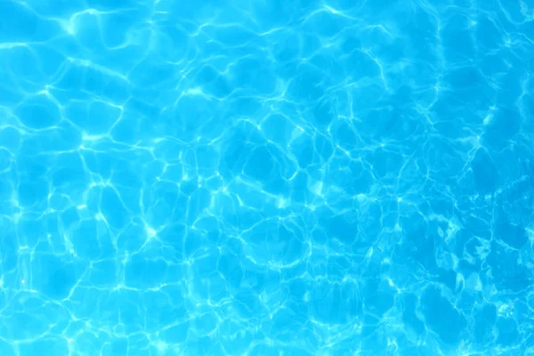 Yüzme havuzunda mavi renkli su dalgalı su detay backgroun