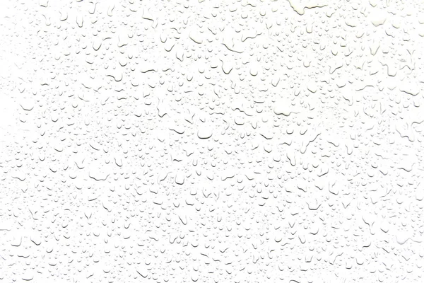 Концепція крапель води на білому тлі — стокове фото