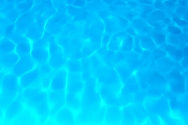Blue color water in swimming pool rippled water detail backgroun — Stock Photo, Image