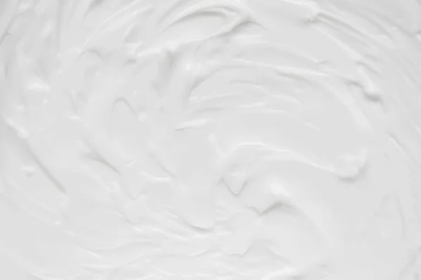 Cosmetici. Crema bianco sfondo texture. — Foto Stock