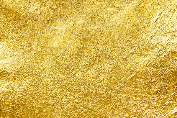 Fondo de textura de lámina de oro —  Fotos de Stock