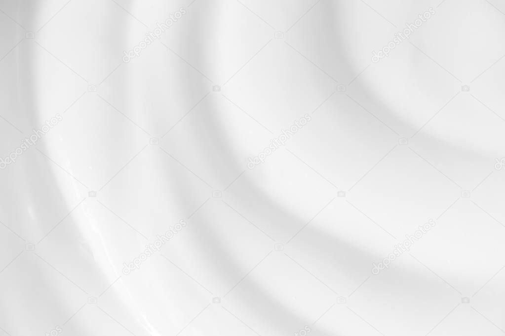 Abstract white background wave cream blurred.
