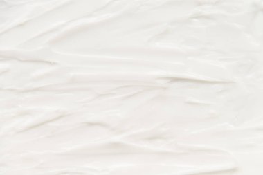 Kozmetik. Krem beyaz arkaplan dokusu.