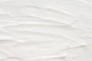 Kozmetik. Krem beyaz arkaplan dokusu.