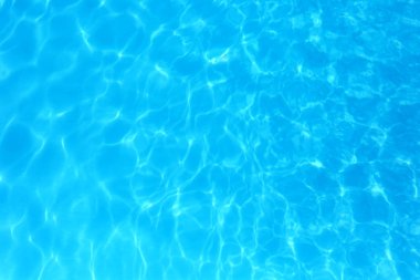 Yüzme havuzunda mavi renkli su dalgalı su detay backgroun