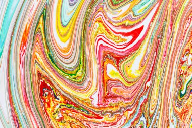 Çeşitli akan renklerin desenli arka plan, güzel, abstr