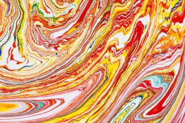 Çeşitli akan renklerin desenli arka plan, güzel, abstr