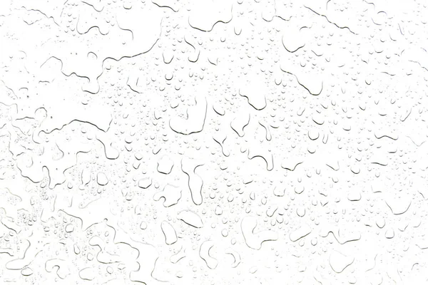 A koncepció a víz esik a fehér háttér — Stock Fotó