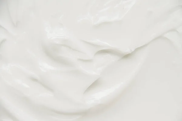 Cosméticos. Textura de fondo blanco crema. — Foto de Stock