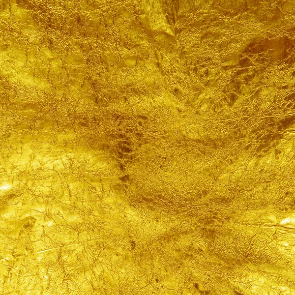 Foglia d'oro texture sfondo — Foto Stock