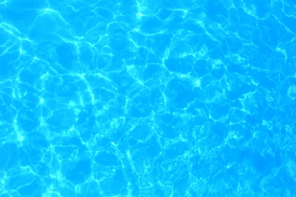 수영장 에 푸른 색 물 잔물결 물 세부 백그룬 — 스톡 사진