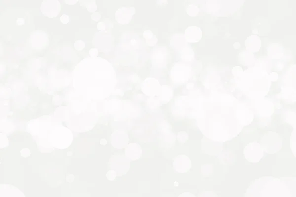 Weißes Bokeh auf dem abstrakten Hintergrund des neuen Jahres Weihnachten — Stockfoto