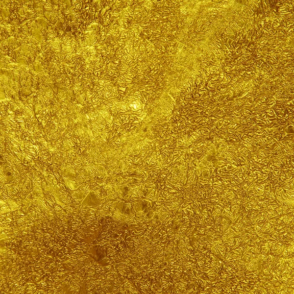 Foglia d'oro texture sfondo — Foto Stock