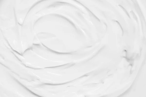 奶油背景的白色质感 — 图库照片