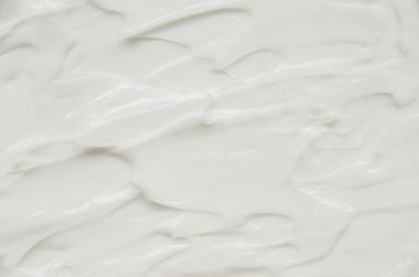 Kozmetik. Krem beyaz arkaplan dokusu.