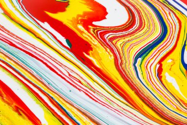 Çeşitli akan renklerin desenli arka plan, güzel, abstr